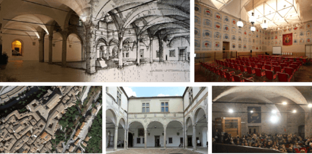 Figure monitoraggio Palazzo Ducale, Camerino